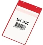 Tarifold Kennzeichnungstasche Neodym 170143 A4XL rot 5 St./Pack.