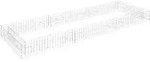 vidaXL Gabionen-Hochbeet Verzinkter Stahl 300x100x20 cm