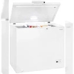 Exquisit Gefriertruhe | 198 l Nutzinhalt, Energieeffizienzklasse E LED-Beleuchtung,