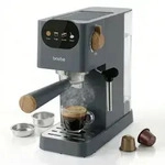 Kaffeemaschine Espresso Kompatibel Nespresso-Kapseln und Kaffee 20 Bar, Nordic,