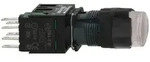 Schneider Electric Leuchtdrucktaster wei&szlig; XB6AW1B1B