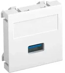 OBO Bettermann Multimediatr&auml;ger USB 3.0A MTG-U3A S RW1 6104874