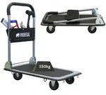 PROREGAL Profi-Plattformwagen Transportwagen RHINO 150kg klappbar mit...