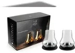 PEUGEOT Whisky Verkostungsset 2er Set Whiskygl&auml;ser mit K&uuml;hlsockel Untersetzer