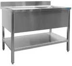 Saro Sp&uuml;ltisch Mit 1 Becken, Rechts - B2000Xt600 Mm