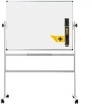 Bi-Office Drehbares emailliertes Whiteboard 120 x 120 cm
