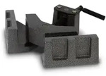 EBERTH Winkelschraubstock 90&deg; aus Gusseisen, Backenbreite 104 mm, Spannweite 60 mm
