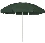 vidaXL Strandschirm Gr&uuml;n 240 cm