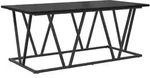 vidaXL Couchtisch Schwarz Eichen-Optik 100 x 50 x 40 cm