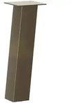vidaXL Couchtischbeine 4 Stk. Naturstahl 30 cm Stahl