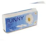 Plock GmbH Funny Taschent&uuml;cher - 3-lagig - Zellstoff - hochwei&szlig; - lose - 40 x...