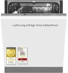 Exquisit Einbau-Geschirrsp&uuml;ler, 12 Ma&szlig;gedecke, vollintegrierbar, 6 Programme,