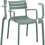 CLP Gartenstuhl Joliya Kunststoff HBT: 82x57x57 cm oliv