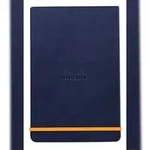 Rhodiarama Webnotepad A5 mit festem Einband, 96 Blatt liniert, mikroperforiert,