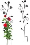 Relaxdays Rankhilfe, 2er Set, Blumendesign, Rosengitter, HBT: 110x34x1 cm,...