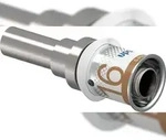 Uponor &Uuml;bergang auf Kupfer S-Press PLUS aus Messing, verzinnt 20x22mm