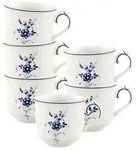 Villeroy & Boch Vieux Luxembourg Mokka-/Espressotasse 70 ml 6er Set