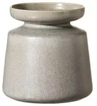 Ritzenhoff & Breker Imperia Vase 18 cm grau bauchig