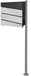 ML-Design ECD Germany Standbriefkasten Edelstahl &ndash; Briefkasten mit...