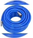 TRIZERATOP Verst&auml;rkter PVC Druckluftschlauch 8 mm x 20 m mit Schnellkupplungen