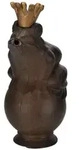 Haushalt International Wasserspeier Froschk&ouml;nig aus Gusseisen H&ouml;he 22cm mit Pumpe