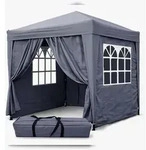 QUICK STAR Faltpavillon 2x2m Smoky Grau