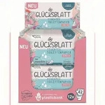 Gl&uuml;cksblatt Feuchtes Toilettenpapier SENSITIV, 12x42 T&uuml;cher, ohne Duft- &