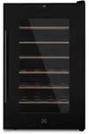 Les Petits Champs Weink&uuml;hlschrank zur Aufbewahrung von 18 Flaschen CAVCB28 Schwarz,