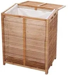Mendler W&auml;schetruhe HWC-B18, W&auml;schebox W&auml;schekorb W&auml;schesammler, Bambus