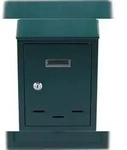 TRIZERATOP Briefkasten 285x200x60mm gr&uuml;n