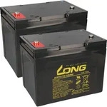Ersatzakku f&uuml;r Pride Ranger, Victory XL und Victory 130 2x Kung Long Bleiakku