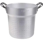 PENTOLE AGNELLI Agnelli Nudelsieb Professional Cookware zylindrisch Aluminium innen