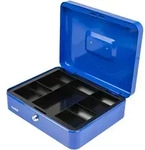 HMF Geldkassette abschlie&szlig;bar, Kasse mit M&uuml;nzeinsatz, 5 M&uuml;nzf&auml;cher, 30 x 24 x 9