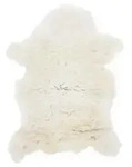 vidaXL Schaffell 70x100 cm : Farbe - Creme