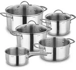 KOPF Topfset Induktion Clara 8-teilig | Kochtopf-Set f&uuml;r alle Herdarten |...