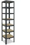 shelfplaza HOME 200x40x40 cm Schwerlastregal in anthrazit mit 7 B&ouml;den und 125...