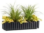 Blumenkasten 75x18,5cm Beete K&uuml;bel Topf Balkongel&auml;ndern Fensterbank Terrassen