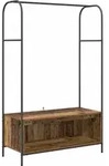vidaXL Kleiderst&auml;nder Braun Eichen-Optik 100 x 44 x 160 cm