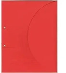 ELCO Ablagemappe Ordo collecto A4 Karton 315 g/qm Grundfarben rot VE=10 St&uuml;ck