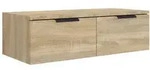 vidaXL Wandschrank Sonoma-Eiche 68x30x20 cm Holzwerkstoff