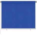 vidaXL Au&szlig;enrollo 185 (B) x 140 (H) cm Blau HDPE