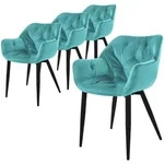 ML-Design 4er Set St&uuml;hle Esszimmerst&uuml;hle K&uuml;chenstuhl Wohnzimmerst&uuml;hle