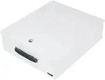 HMF 142-07 Dokumentenkassette XL f&uuml;r Ordner, DIN A4 / B4, 39,5 x 32,5 x 12 cm,