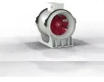 Vortice Rohrl&uuml;fter Lineo 250 Luftleistung bis 1440 m3/h Grau / Silber / Titan 145