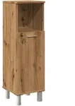 vidaXL Badschrank Artisan-Eiche 30x30x95 cm Holzwerkstoff