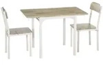 HOMCOM - Essgruppe - 110L x 70B x 75H cm - mehrfarbig