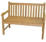 Lex Premium Teak Gartenbank Picadelly Sitzbank Holzbank Teakbank Parkbank...