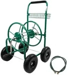 Baumarktplus Schlauchwagen Premium 4 Vollgummir&auml;der 92x57x78 cm Stahl, f&uuml;r 80...