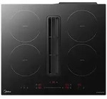Midea MIH742FY18K0 Autarkes Induktionskochfeld mit integriertem Dunstabzug 60 cm