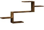 vidaXL Wandregal R&auml;uchereiche 104x15x49 cm Holzwerkstoff
